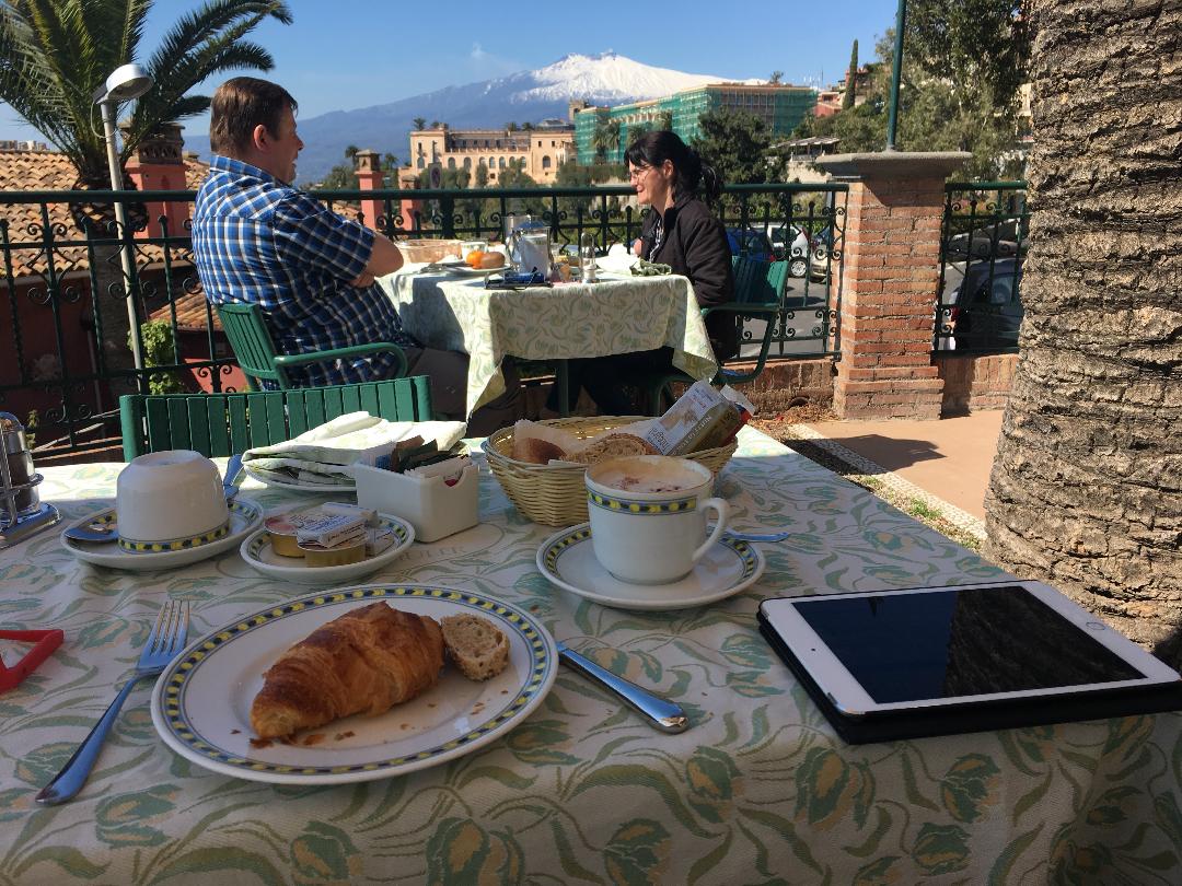 Taormina desayuno