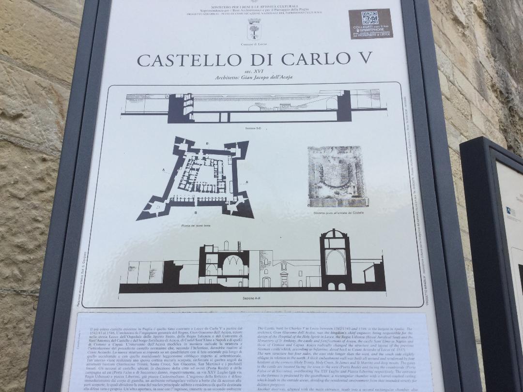 Lecce planta castello
