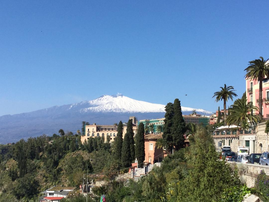 Taormina volcan